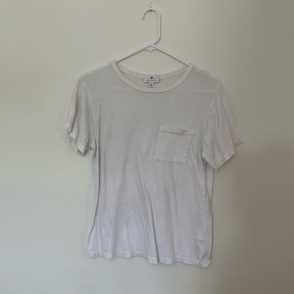 White Pocket T-Shirt